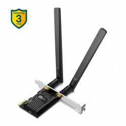 TP-LINKArcher TX20E  AX1800 Wi-Fi 6 + BT5.0 PCI Express Adapter, 1201Mbps on 5GHz + 574Mpbs on 2.4GHz, 802.11ax/ac/n/g/b/a, 2 Dual Band detachable аntennas, Bluetooth 5.0